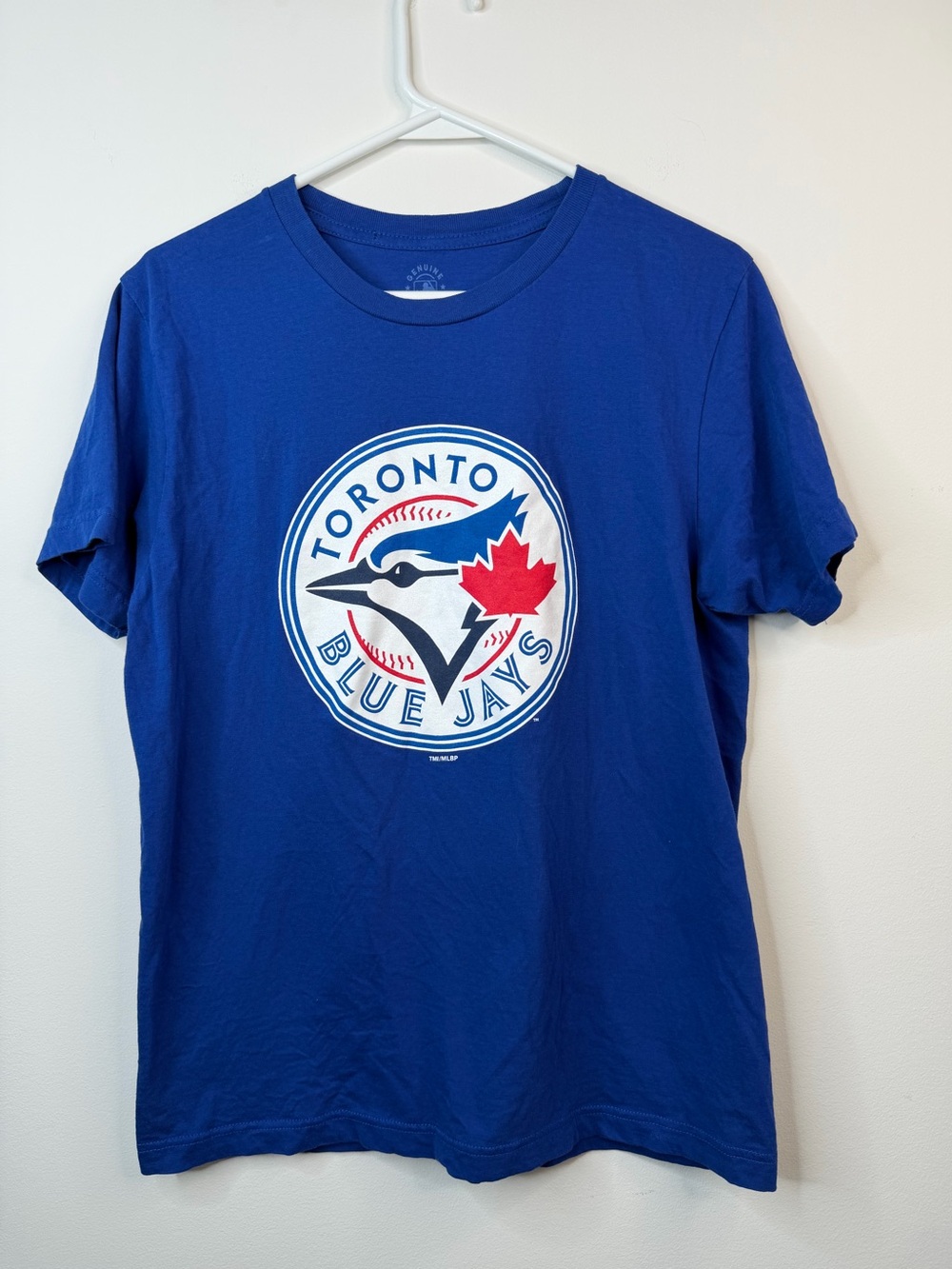 Toronto Blue Jays MLB Royal Blue Logo Graphic T-Shirt Men’s Medium - Picture 2 of 7